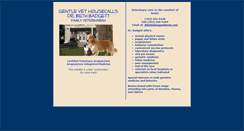 Desktop Screenshot of mygentlevet.com